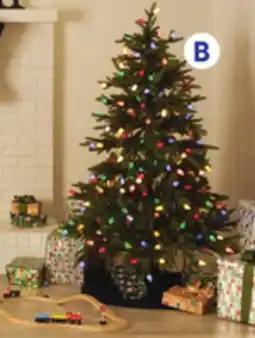 Lowe's 5-ft Vintage Pine Pre-Lit Artificial Christmas Tree offer