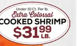 DeCicco & Sons Extra Colossal COOKED SHRIMP offer