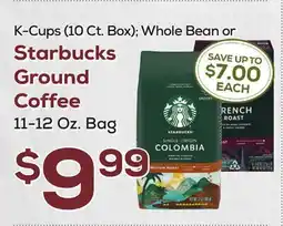 DeCicco & Sons Starbucks Ground Coffee offer