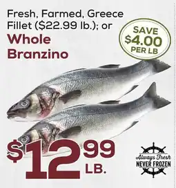 DeCicco & Sons Whole Branzino offer