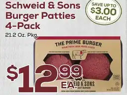 DeCicco & Sons Schweid & Sons Burger Patties offer