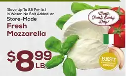 DeCicco & Sons Fresh Mozzarella offer