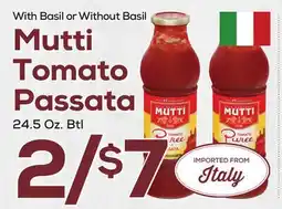DeCicco & Sons Mutti Tomato Passata offer