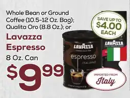 DeCicco & Sons Lavazza Espresso offer