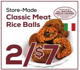 DeCicco & Sons Classic Meat Rice Balls offer