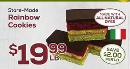 DeCicco & Sons Rainbow Cookies offer