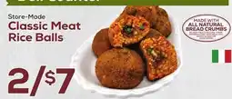DeCicco & Sons Store-Made Classic Meat Rice Balls offer