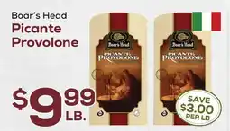 DeCicco & Sons Boar's Head Picante Provolone offer