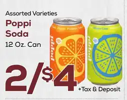 DeCicco & Sons Poppi Soda offer
