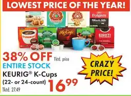 Boscov's KEURIG K-Cups offer