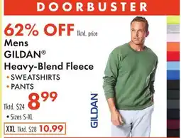 Boscov's Mens GILDAN Heavy-Blend Fleece offer
