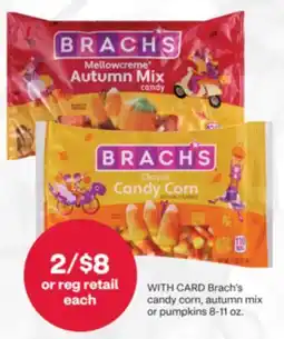 CVS Brach's candy corn, autumn mix or pumpkins 8-11 oz offer