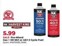 Runnings Pre-Mixed Gas + Oil 50:1 or 40:1 2 Cycle Fuel offer