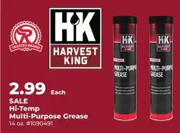 Runnings Harvest King Hi-Temp Multi-Purpose Grease offer