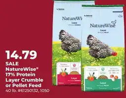 Runnings NatureWise 17% Protein Layer Crumble or Pellet Feed offer