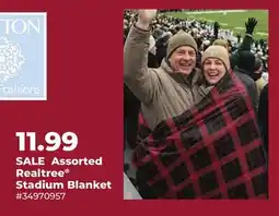 Runnings Assorted Realtree Stadium Blanket offer