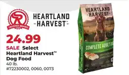 Runnings Select Heartland Harvest Dog Food offer