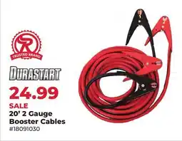 Runnings 20' 2 Gauge Booster Cables offer