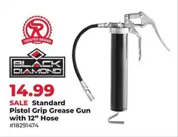 Runnings Standard Pistol Grip Grease Gun with 12 Hose offer
