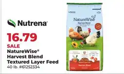 Runnings Nutrena NatureWise Harvest Blend Textured Layer Feed offer