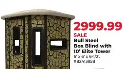 Runnings Muddy Bull Steel Box Blind with 10' Elite Tower offer