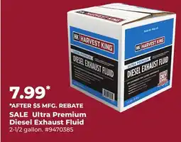 Runnings Harvest King Ultra Premium Diesel Exhaust Fluid offer