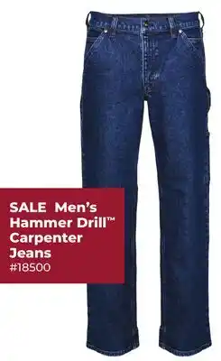 Runnings Noble Outfitters Men's Hammer Drill Carpenter Jeans offer