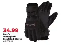Runnings Carhartt Men's Waterproof Insulated Gloves offer