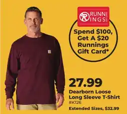 Runnings Runnings Dearborn Loose Long Sleeve T-Shirt offer