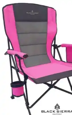 Runnings Black Sierra Mesa Mammoth Hardarm Chair offer
