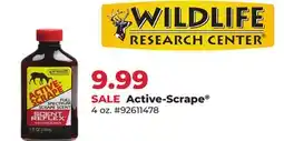 Runnings Wildlife Research Center Active-Scrape offer