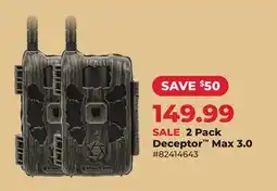 Runnings Stealth Cam 2 Pack Deceptor Max 3.0 offer