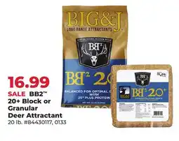 Runnings Big & J BB2 20+ Block or Granular Deer Attractant offer