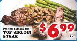 Foodland Preferred Angus Beef Top Sirloin Steak offer