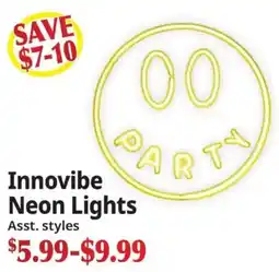 Ocean State Job Lot Innovibe neon lights offer
