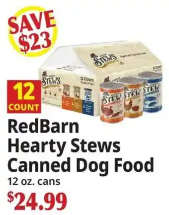 RedBarn Hearty Stews Canned Dog Food
