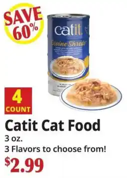 Ocean State Job Lot Catit Cat Food offer