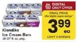 ACME Klondike Ice Cream Bars offer