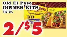 Foodland Old El Paso dinner kits offer