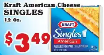 Kraft american cheese singles
