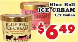Foodland Blue Bell ice cream offer