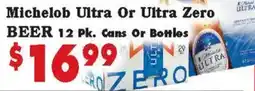 Foodland Michelob Ultra Or Ultra Zero Beer offer