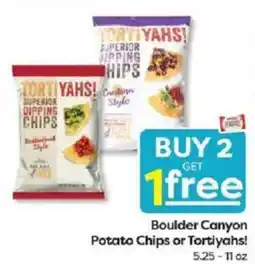 Weis Markets Boulder Canyon Potato Chips or Tortiyahs! offer