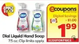 Weis Markets Dial Liquid Hand Soap offer