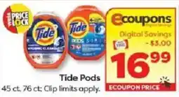 Weis Markets Tide Pods offer