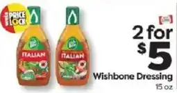 Weis Markets Wishbone Dressing offer