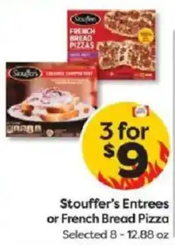 Weis Markets Stouffer's Entrees or French Bread Pizza offer