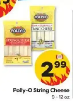 Weis Markets Polly-O String Cheese offer