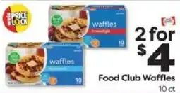 Weis Markets Food Club Waffles offer