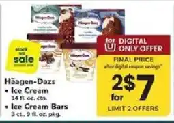 ACME Häagen-Dazs Ice Cream offer
